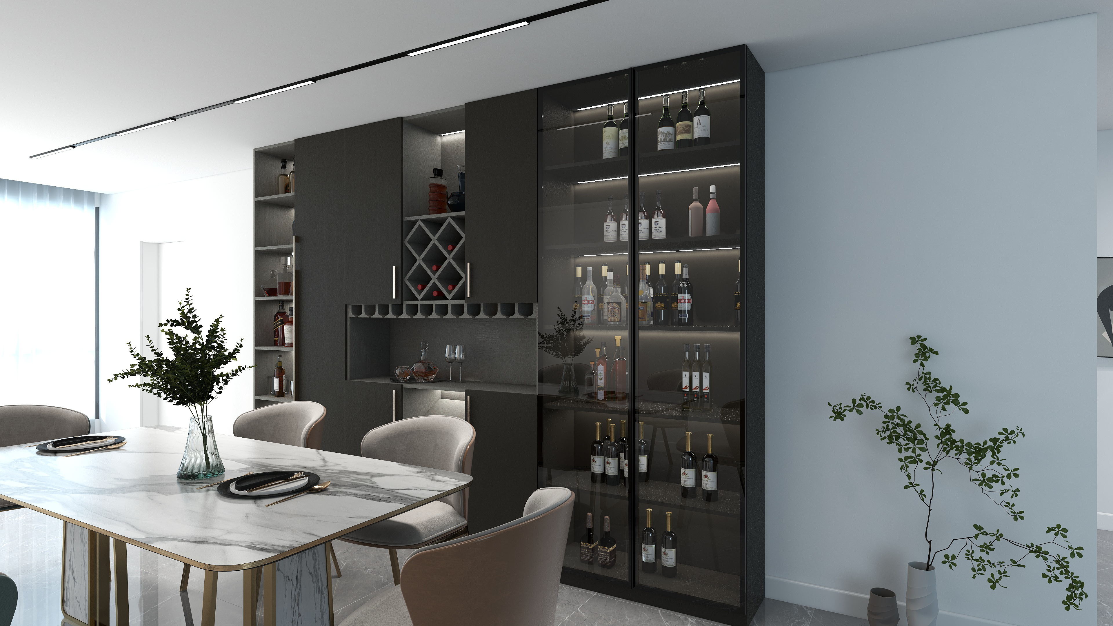 大師級(jí)原創(chuàng)高定色系:水墨煙波